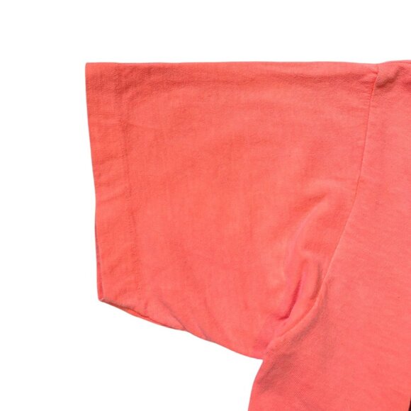 90s Vintage Ocean Pacific T-shirt Out to Surf Cartoon Single Stitch OP Crop Top. - Picture 8 of 8